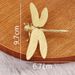 Brass Dragonfly Wings Detachable Retro Fashion Gold Accessories Desktop Decoration Metal Ornaments Crafts_maomaolike.com