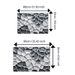 Bathroom Mat Toilet Mat Shower Mat Entrance Rug Absorbent Non-Slip Mat Soft Quick-Dry Machine Washable_maomaolike.com