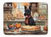 Scottish Terrier Fall Kitchen Pumpkins Memory Foam Kitchen Mat Machine Washable Anti-Fatigue Mat Cushion Comfort Bath Mat Or Kitchen Rug_maomaolike.com