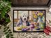 Decorating Easter Old English Sheepdog Doormat Front Door Mat Indoor Outdoor Rugs For Entryway, Non Slip Washable Low Pile, 24H X 36W_maomaolike.com