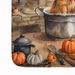 Norwich Terrier Fall Kitchen Pumpkins Memory Foam Kitchen Mat Machine Washable Anti-Fatigue Mat Cushion Comfort Bath Mat Or Kitchen Rug_maomaolike.com