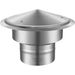 VEVOR Chimney Cap, 6 Inch, 304 Stainless Steel Round Roof Rain Cap, 11.81-inch Increased Caps, All Weather & Reinforced Screws & Easy Installation, For Perfect Insulation Vent Cover Outside, Silver_maomaolike.com