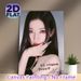 K-pop Female Idol Painting Poster, Sleek Glamorous Portrait Poster, Trendy Idol-themed Wall Decor Ideal For Fan Bedrooms, Personal Living Areas_maomaolike.com