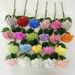 72-Piece Artificial For Home Decoration, Floral Arrangement, Wedding Decoration, Soft Touch Realitic Hydrangea_maomaolike.com