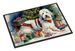 Old English Sheepdog Cozy Christmas Doormat Front Door Mat Indoor Outdoor Rugs For Entryway, Non Slip Washable Low Pile, 24H X 36W_maomaolike.com