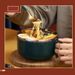 SUS 304 Bowls Ramen Bowls 1300ML Soup Bowls Cereal Bowl Fruit Bowls Noodle Bowls For Home Kitchen Blue Green_maomaolike.com