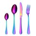 4PCS/Set Stainless Steel Western Steak Fork Spoon Knife Set_maomaolike.com
