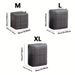 Foldable Wardrobe Storage Bag, Large Capacity Storage Box, Household Double Zipper Organizer Bag With Handles For Clothes And Quilts_maomaolike.com