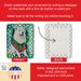 Samoyed Christmas Porcelain Ornament Christmas Tree Hanging Decorations For Home Christmas Holiday, Rectangle, Gift, Multicolor_maomaolike.com