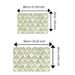 Bathroom Mat Toilet Mat Shower Mat Entrance Rug Absorbent Non-Slip Mat Soft Quick-Dry Machine Washable_maomaolike.com