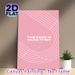 Motivational Quote Painting Poster, Soft Pink Minimalist Line Pattern Poster, Inspiring "The Pace Is Yours To Set" Message For Home Office, Bedroom_maomaolike.com