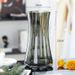 Light Luxury Minimalist Glass Vase, Ins-Style High-End Feel, Water-Cultivated Lily Flowers, Nordic Living Room Flower_maomaolike.com