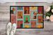 Lots Of Black And Tan Yorkie Doormat Front Door Mat Indoor Outdoor Rugs For Entryway, Non Slip Washable Low Pile, 24H X 36W_maomaolike.com