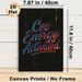 Ceo Energy Activated Motivational Painting Poster, Vibrant Gradient Brushstroke Lettering Poster, Inspiring Motivational Decor Ideal For Office And_maomaolike.com