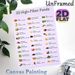 High-Fiber Foods Painting Poster, Informative & Clear Nutritional Guide Poster, Displays Fiber Content Of 33 Foods, Suitable For Kitchen, Dining Area_maomaolike.com