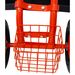 Rolling Garden Scooter Garden Cart Seat With Wheels And Tool Tray, 360 Swivel Seat,Red---refurbished_maomaolike.com