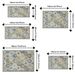Small, Washable, Non-slip Rugs Suitable For Entryways, Kitchens, Laundry Rooms, Beside The Bed In Bedrooms, And Living Rooms. Machine-washable Rugs._maomaolike.com