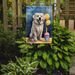 Great Pyrenees Happy Birthday Garden Flag Mailbox Flag Decorative Yard Flag Banner Outside Patio Artwork Yard Flower Beds, Garden Size, Multicolor_maomaolike.com