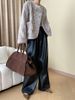 Women's Clothing marble texture design mink plush eco-friendly fur coat_maomaolike.com