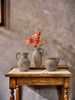 1pc Vintage-style Ceramic Vase With Handle, Wine Bottle Shape, Suitable For Holding Water, Flowers, And As A Decorative Vase For Flower Arrangement_maomaolike.com