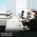 4 Piece Soft All-Season Washed Microfiber And Viscose Comforter Set , With Comforter, Sheet, Pillowcases & Shams, Print, Flowerd, Moisture-Wicking, Silky Soft Texture, Cooling, Breathable, Easy Care_maomaolike.com