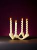 1pc High-end Design Four-hole Ceramic Candle Candle Holder Is Suitable For High-end Style Scene Ornament Candle Holder_maomaolike.com
