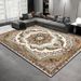 Living Room Rug Large Size Rug Abstract Geometric Pattern Bedroom Rug Plush Pile, Washable Thickened Underlay Bedside Rug Home Decor Rug_maomaolike.com