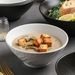 Matte Ceramic Conical Trumpet Large Soup Japanese Rice Salad Snail Instant Noodle Bowl_maomaolike.com