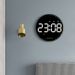 Digital Electronic Perpetual Calendar Living Room Simple Decoration LED Colorful Smart Clock Wall Hanging 6635_maomaolike.com