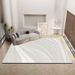 Living Room Rug Large Size Gorgeous Gold Frame Design Bedroom Rug Plush Thickened Machine Washable Thickened Underlay Interior Decorative Rug_maomaolike.com