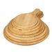 Bamboo Mold-Free Wood Grain Pizza Handle Western Steak Hot Pot Restaurant Beef Shabu-Shabu Plate Tableware_maomaolike.com