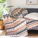 Factory Sale Navajo Ethnic Style Line Four Seasons Throw Blanket Geometric Sofa Cushion Cover Thickened_maomaolike.com