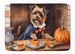 Border Terrier Fall Kitchen Pumpkins Memory Foam Kitchen Mat Machine Washable Anti-Fatigue Mat Cushion Comfort Bath Mat Or Kitchen Rug_maomaolike.com