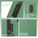 Fruit Green 3-Piece Premium ABS Luggage Set-20", 24", And 28" Suitcases With Multi-Position Handle, Silent Spinner Wheels, And TSA-Approved Lock-Durable, Stylish, And Spacious Travel Gear_maomaolike.com