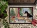Doberman Pinscher Christmas Cookies Doormat Front Door Mat Indoor Outdoor Rugs For Entryway, Non Slip Washable Low Pile, 24H X 36W_maomaolike.com