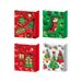 12-Pack Red Christmas Gift Bags Assorted Sizes With Handles Trees, Cartoon Holiday Birthday, And Parties, 12Pcs_maomaolike.com