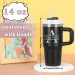 Personalized Of Name14 Oz SUS304 Travel Cup Customization With Straw Suitable For Birthday Gifts Sport Water Bottle_maomaolike.com