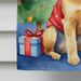 Lakeland Terrier Christmas Reindeer House Flag Large Porch Sleeve Pole Decorative Outside Yard Banner Artwork Wall Hanging, Polyester, House Size, Multicolor_maomaolike.com