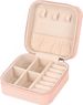 Travel Jewelry Case Small Jewelry Box Jewelry Organizer Storage Case Portable PU Leather Mini Jewelry Travel Case For Girls Womens Earring, Necklace, Rings,Bracelets_maomaolike.com