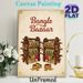 Indian Bangle Bazaar Painting Poster, Vintage-toned Colorful Traditional Bangle Display Poster, Cultural Decorative Artwork Suitable For Living Room_maomaolike.com