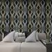 3D Self-Adhesive For Living Room And Bedroom Decoration, TV Geometric Circle Waterproof Wallpaper_maomaolike.com