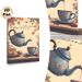 Tea & Floral Themed Painting Poster, Warm-toned Whimsical Teapot Pouring Tea With Pastries Poster, Cozy Tranquil Decor Ideal For Kitchen, Dining Area_maomaolike.com