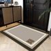 Living Room Rug,Large Rug,Oversized, Gold Leaves Design,Bedroom Rug,Soft And Thick, Machine Washable, Thickened Rug, Bedside Rug,Decorative Indoor Rug_maomaolike.com