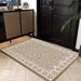 Living Room Rug Large Size Gorgeous Gold Frame Design Bedroom Rug Plush Thickened Machine Washable Thickened Underlay Interior Decorative Rug_maomaolike.com