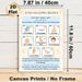 Islamic Ablution Guide Painting Poster, Clear Illustrated Cartoon-style Step-by-step Poster, Practical Ritual Purification Guide Suitable For Home_maomaolike.com