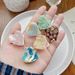 Unisex Bofeiya sweet and cute acetate heart small clip high-end side clip side hair clip top clip braided hair accessories_maomaolike.com