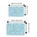 Bathroom Mat Toilet Mat Shower Mat Entrance Rug Absorbent Non-Slip Mat Soft Quick-Dry Machine Washable_maomaolike.com