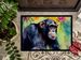 Chimpanzee Doormat Front Door Mat Indoor Outdoor Rugs For Entryway, Non Slip Washable Low Pile, 24H X 36W_maomaolike.com