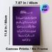 Islamic Quranic Verse Painting Poster, Sparkly Purple Elegant Arabic Calligraphy Poster, Serene Spiritual Decor Ideal For Home, Prayer Room_maomaolike.com