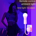 Trendy Photo Props Colorful Seven-Color LED Remote Control Lights Automatic Color Changing Live Background_maomaolike.com